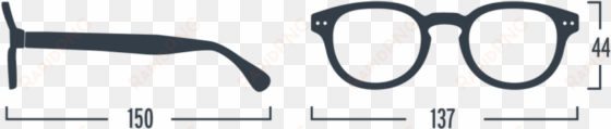 Izipizi Navy Blue Reading Glasses - Izipizi-reading Glasses - #c Reading Glasses - Red transparent png image