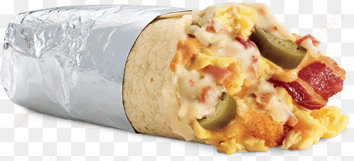 jack in the box jalapeno bacon breakfast burrito - jack in the box breakfast png