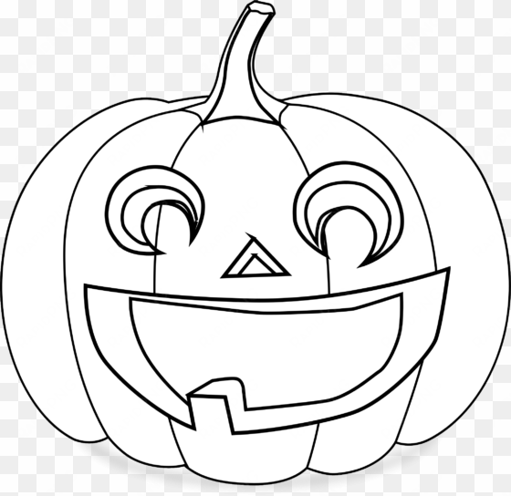 jack o lantern coloring page free printable pages and - pumpkin clipart black and white