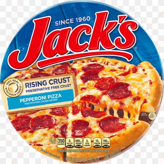 jack's rising crust combination frozen pizza 27.1 oz.