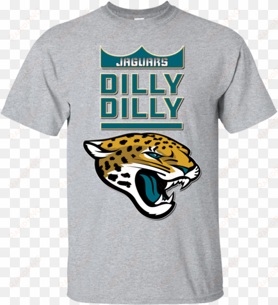 jacksonville jaguars dilly dilly nfl cotton t shirt - titans vs jaguars 2018