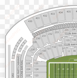 Jacksonville Jaguars Seating Chart Find Tickets - Seating Plan Wembley Stadium transparent png image