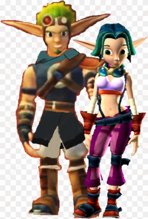 jak and daxter images jak and keira together forever - keira jak