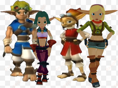 jak and daxter - jak & daxter tess