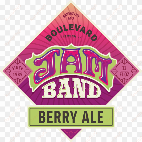 jam band berry ale - boulevard jam band logo