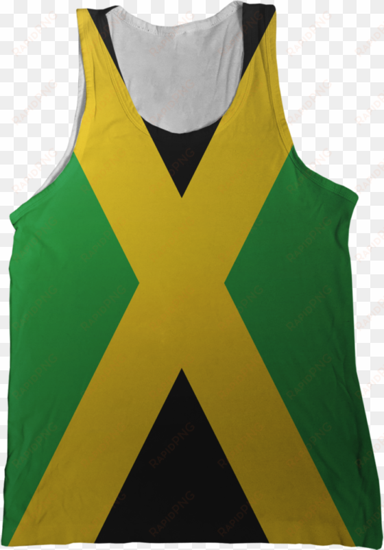 jamaica flag tank top - jamaican tank top