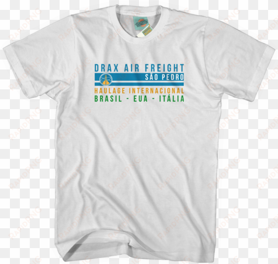 james bond moonraker inspired drax air freight t-shirt - ice cream bbc t shirt