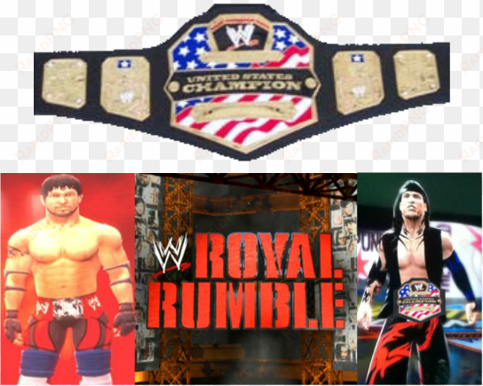james vs daulten for united states title in a hell - wwe united states championship belt
