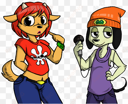 jammer lammy and parappa the rapper by skritchy-sketchy - parappa the rapper and um jammer lammy