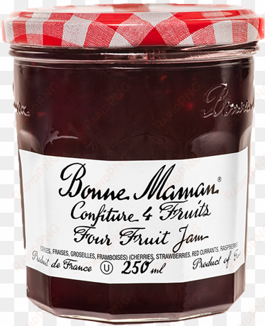 jams - bonne maman preserves, four fruit - 13 oz jar