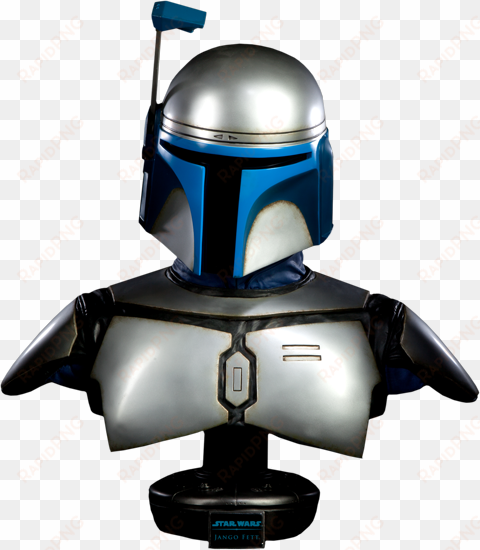 jango fett life-size bust - jango fett star wars life-size bust