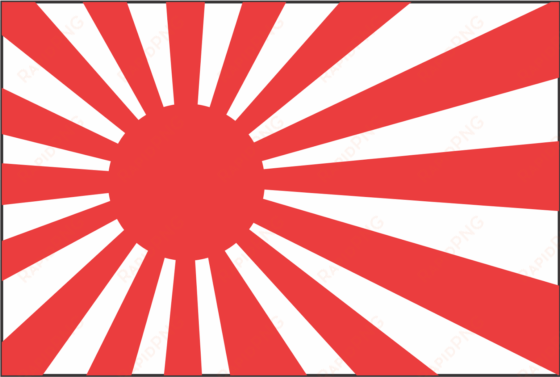 japan flag old style rising sun logo vector - jdm flag