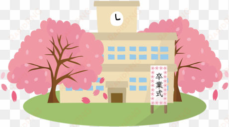 japanese cherry blossom viewing, graduation ceremony - japanese entrance ceremony illustrations png