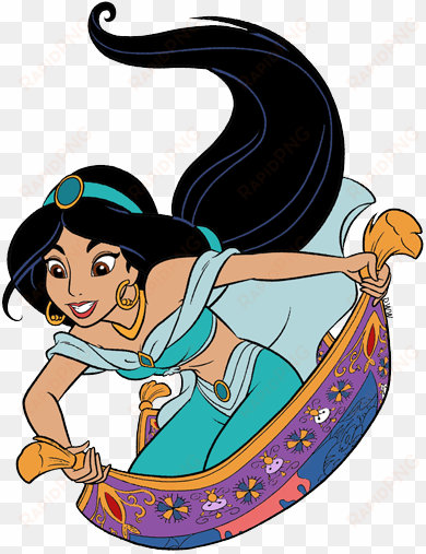 jasmine clipart magic carpet - jasmine on flying carpet