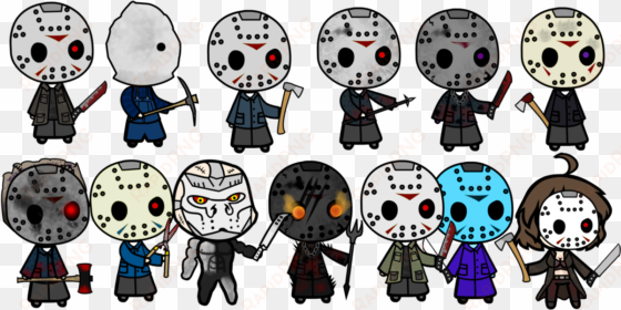 Jason Voorhees Pack By Midian-p On Deviantart - Jason Voorhees Clipart transparent png image