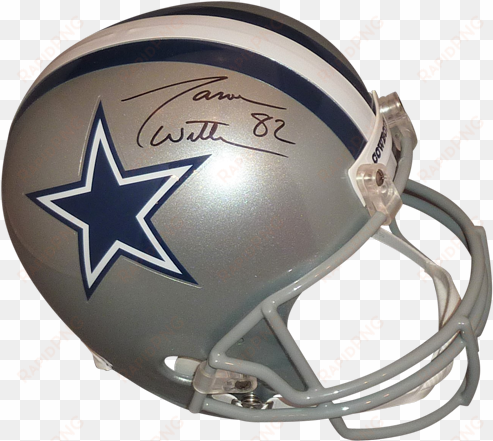 Jason Witten Autographed Dallas Cowboys Deluxe Full-size - Dallas Cowboys Football Helmet transparent png image