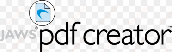 jaws pdf creator logo png transparent - ey seren