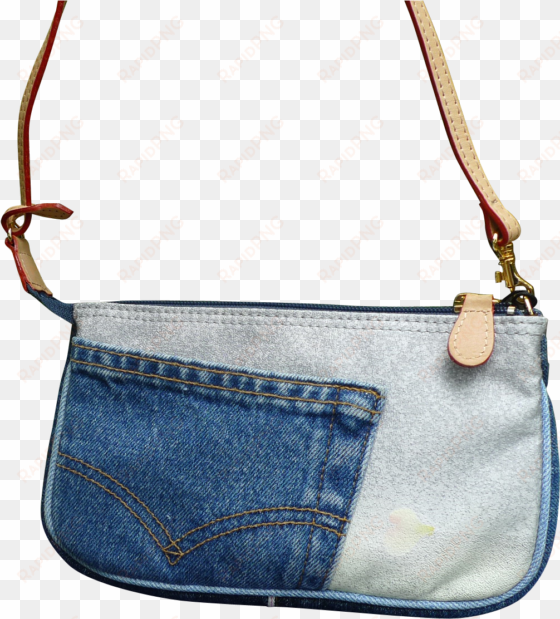 jean denim bag - shoulder bag