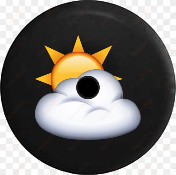 jeep wrangler jl backup camera day text emoji sun cloud - emoji