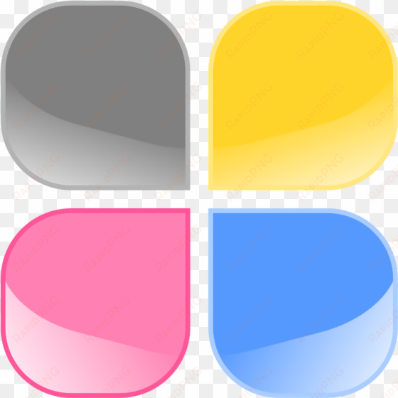 jelly square round corner button - square with 3 rounded corners