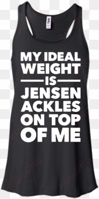 jensen ackles supernatural t shirt - my ideal weight is tom hiddleston