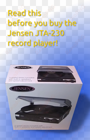 jensen jta-230 turntable review - jensen record player