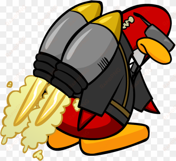 jet pack guy about to take off - jet pack guy club penguin rewritten