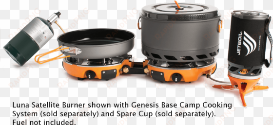jetboil luna satellite burner - jetboil base camp 2