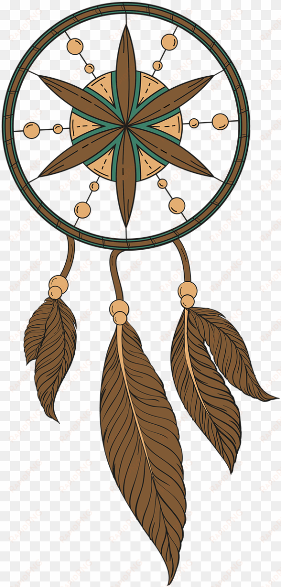 jewelry, dream catcher dream feather indian indians - plume indien png