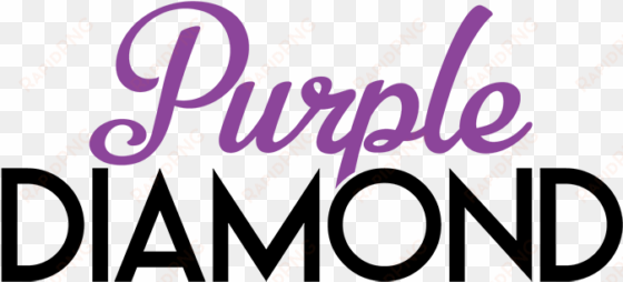 jewelry purple diamond logo - diamond model talent