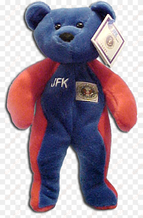 jfk "the presidential bear" plush teddy bear - teddy bear