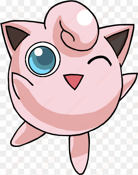 jigglypuff - round pokemon with ears