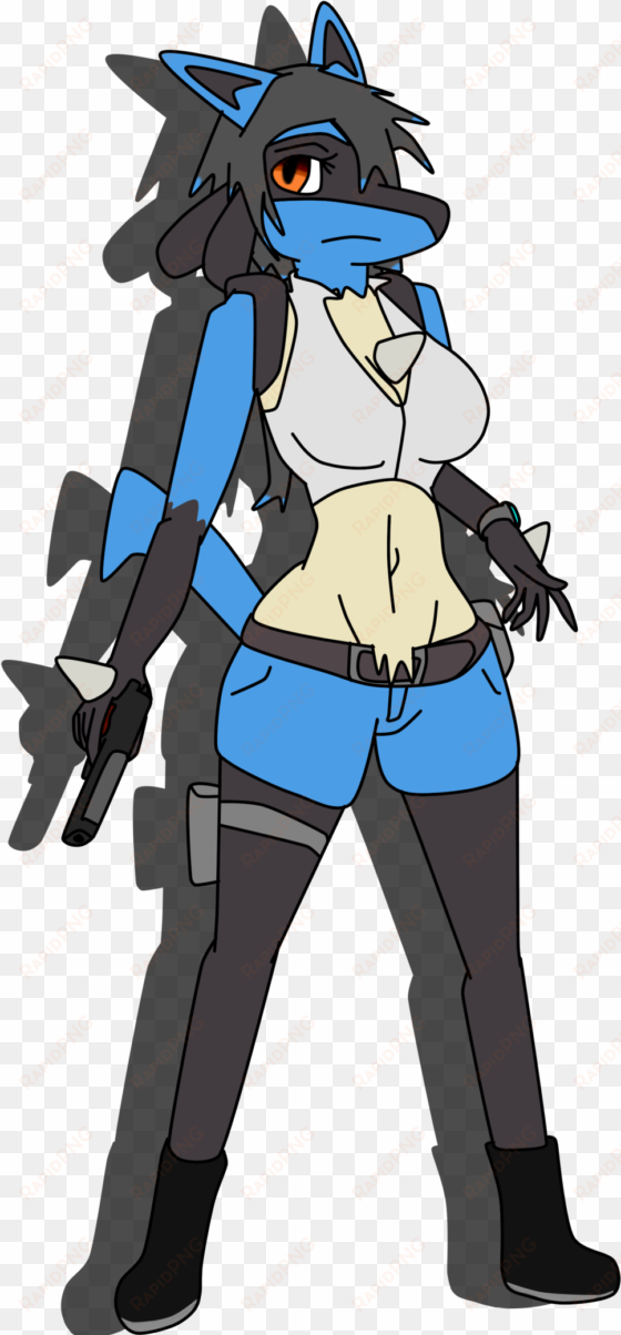 jill the lucario by crashvalentine on deviantart jpg - lucario bikini