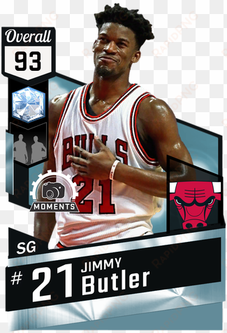 jimmy butler diamond card - reggie miller nba 2k17