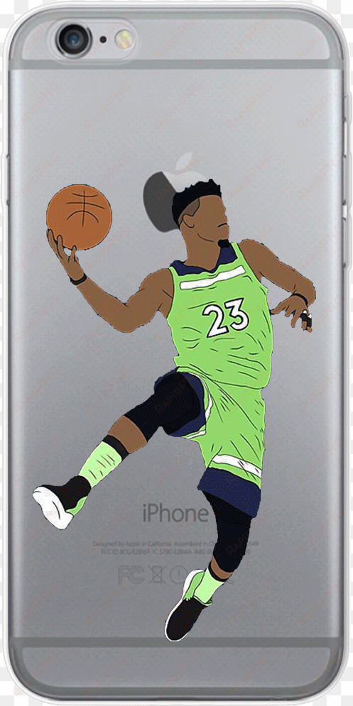 jimmy butler digital art iphone case - ronaldo bicycle kick case