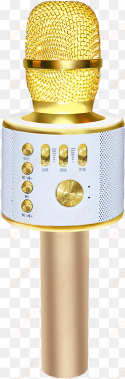 jinyun mobile phone microphone k-singing bluetooth - brass