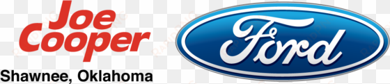 joe cooper ford of shawnee - chroma 5681 oval ford logo stick-onz decal