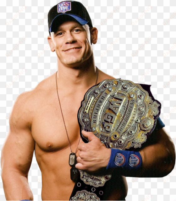 john cena iwgp heavyweight champion 2018 by lunaticdesigner-dcek4r0 - john cena