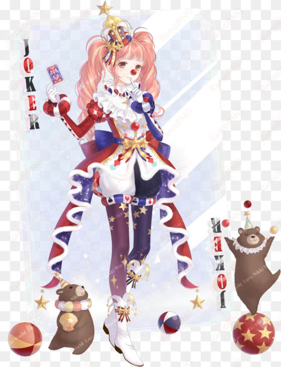 Joker And Magic Card - Love Nikki Joker And Magic Card transparent png image