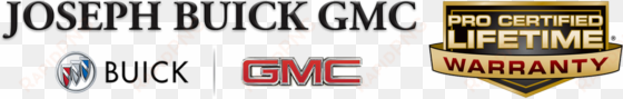 joseph buick gmc - warranty