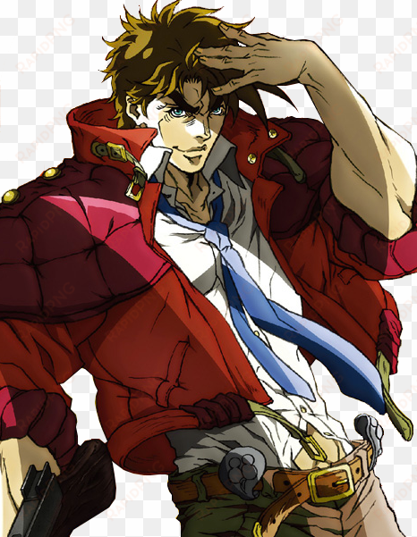 joseph joestar - joseph joestar red jacket