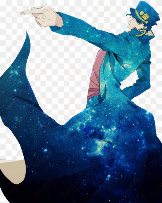 jotaro kujo - jotaro part 4 transparent art