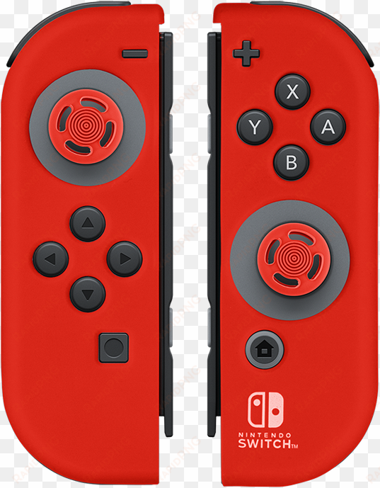 joy-con gel guards red - nintendo switch joy con