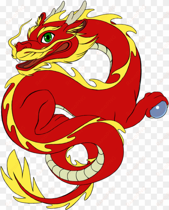 jpg black and white download with pearl cartoon pinterest - chinese dragon clipart png