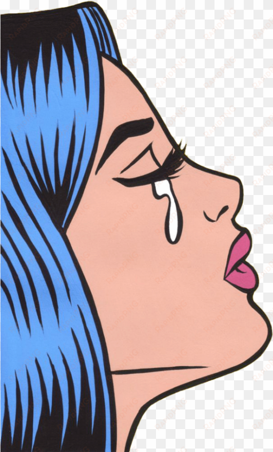 Jpg Download Here At Shona Ie The Project - Pop Art Chicas Llorando transparent png image