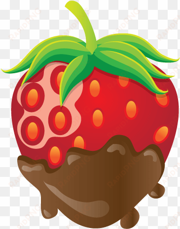 jpg freeuse library chocolate strawberry by gniyuhs - strawberry chocolate images png