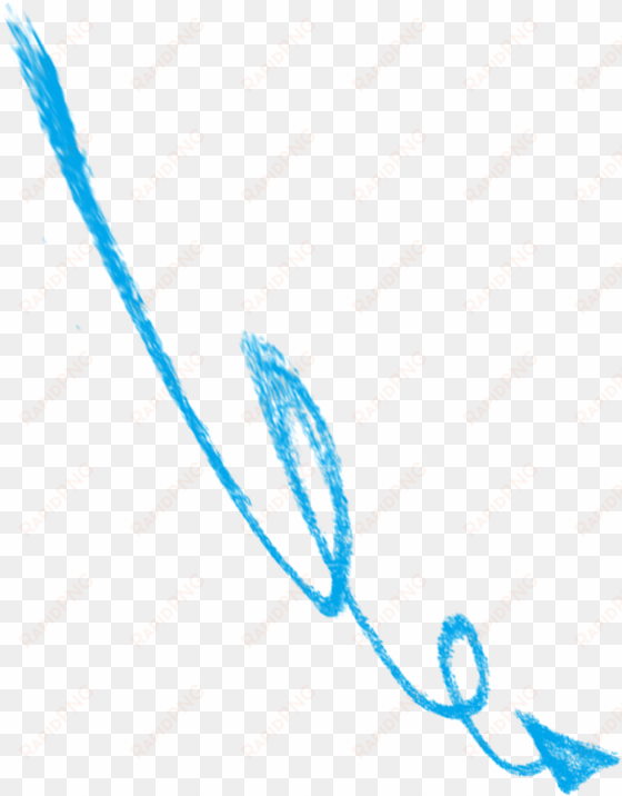 jpg royalty free blue sidewalk arrow to pull the free - flecha tiza png