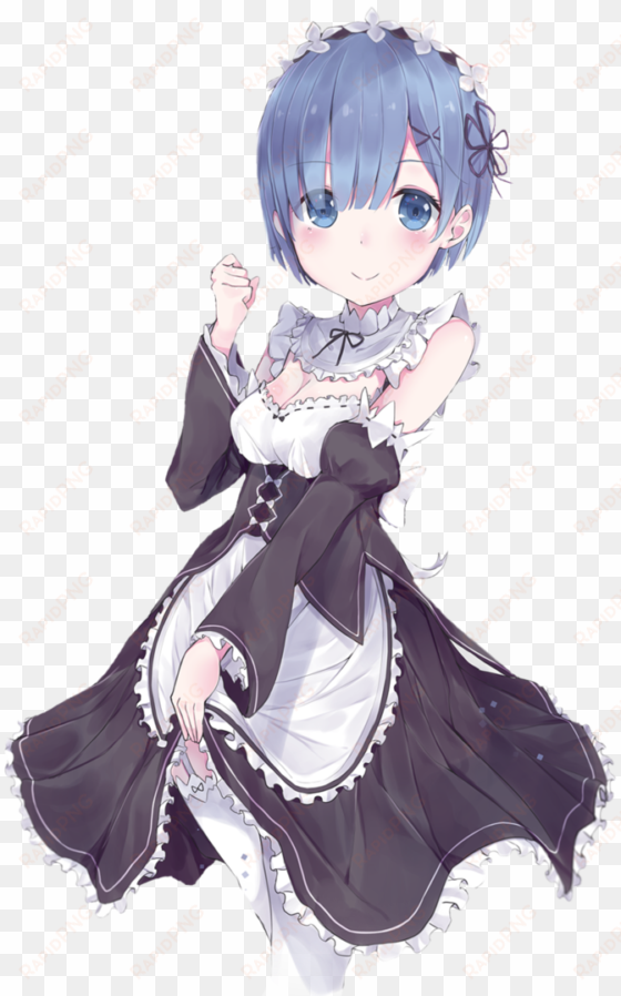 jpg transparent download render by sinanpasic on deviantart - rem trong anime