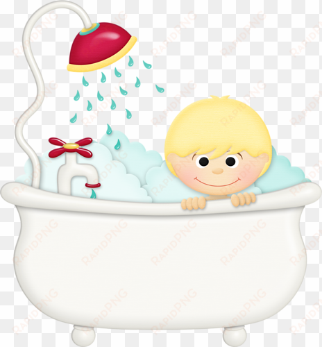 jss squeakyclean boy tub 3 - clipart transparent background bathtub