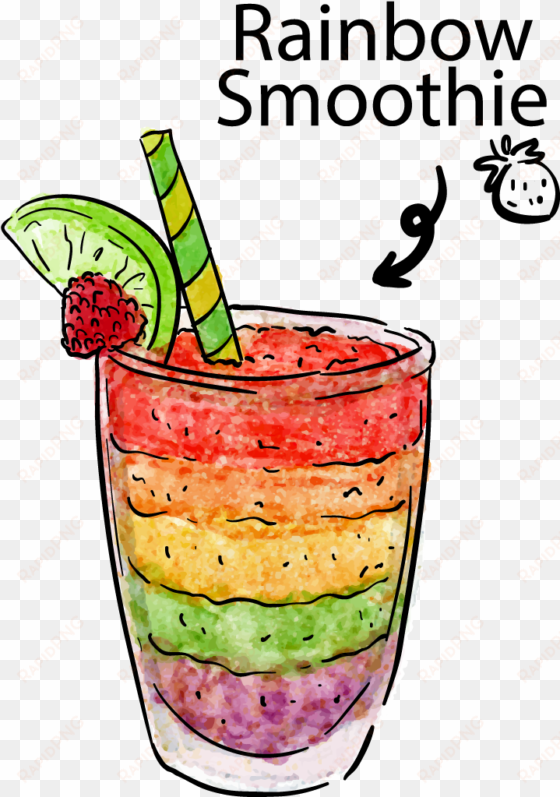 juice png transparent free images only image - rainbow smoothie png clipart